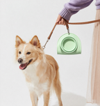 Portable Double Bowl Folding Pet Bowl